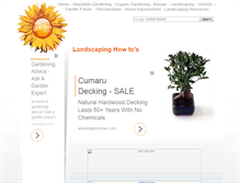 Tablet Screenshot of landscaping.mygarden.net.au