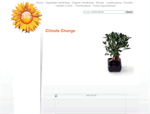 Tablet Screenshot of climate-change.mygarden.net.au